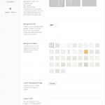 Clock Styling Settings