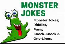 Monster Jokes for Kids and Adults