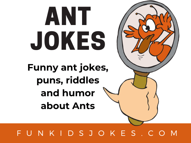 Ant Jokes - Clean Ant Jokes, Riddles and Puns
