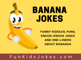 Banana Jokes - Clean Banana Jokes, Riddles & Puns