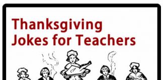 Thanksgiving Jokes for Teachers for School