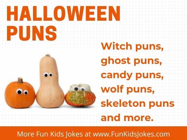 Halloween Puns - Clean Halloween Puns