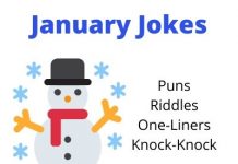 January Jokes, Puns, One-Liners and more