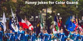 Color Guard Jokes - Funny Jokes for Color Guard and Marching Band