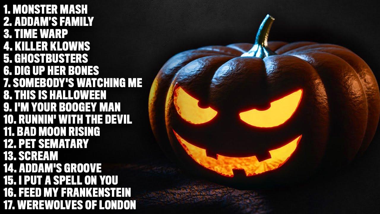 Halloween Songs 1 Hour Of Fun Halloween Music For Kids Adults