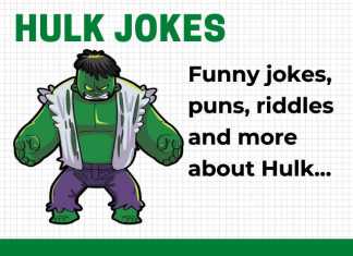 Hulk Jokes for Kids - Clean Hulk Jokes