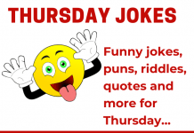 Thursday Jokes, Riddles, Puns and Quotes