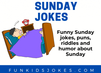Sunday Jokes, Riddles and Puns for Kids